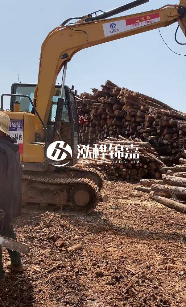 孝感挖機(jī)打木樁專業(yè)施工-河道打樁木如果彎曲了還能用嗎？