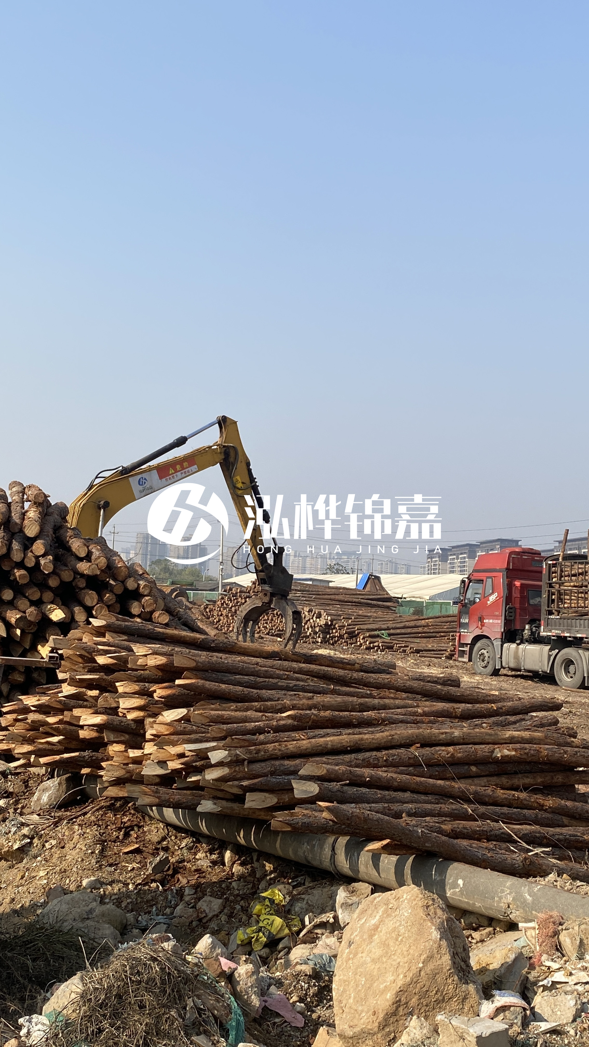 白銀松木樁批發(fā)源頭廠家-為什么要選新鮮松木樁？