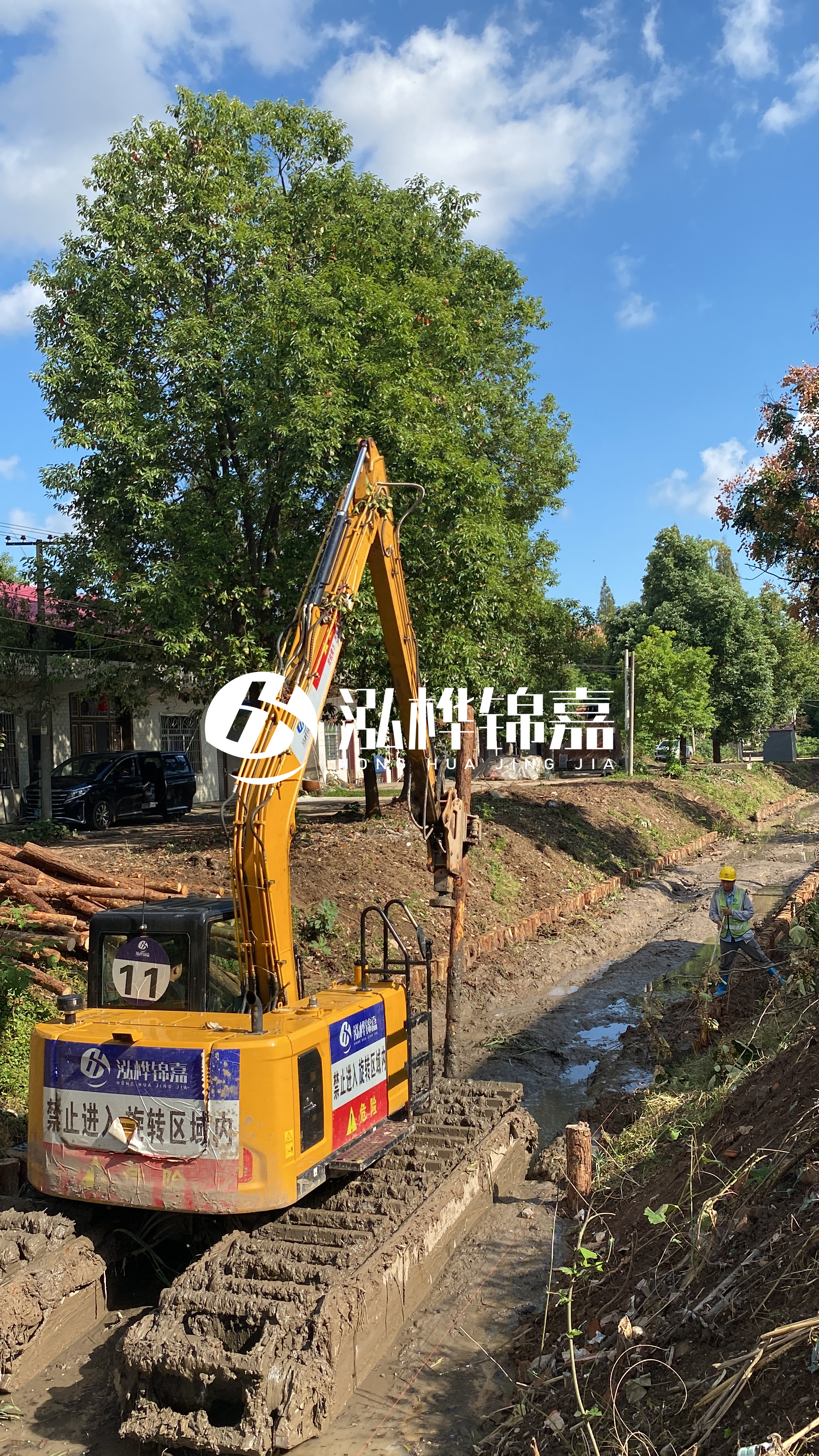 長沙木樁施工隊(duì)有哪些-打樁價格多少錢一根？