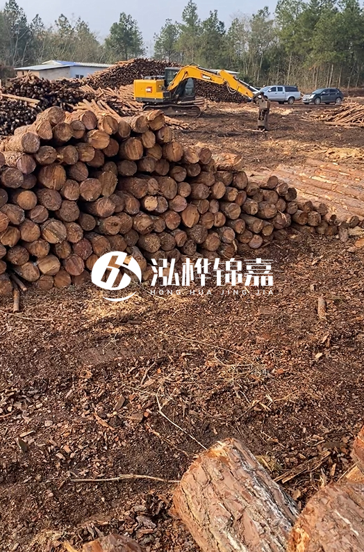 松木樁是砍下來直接送到工地嗎？發(fā)貨前需要做哪些預處理？