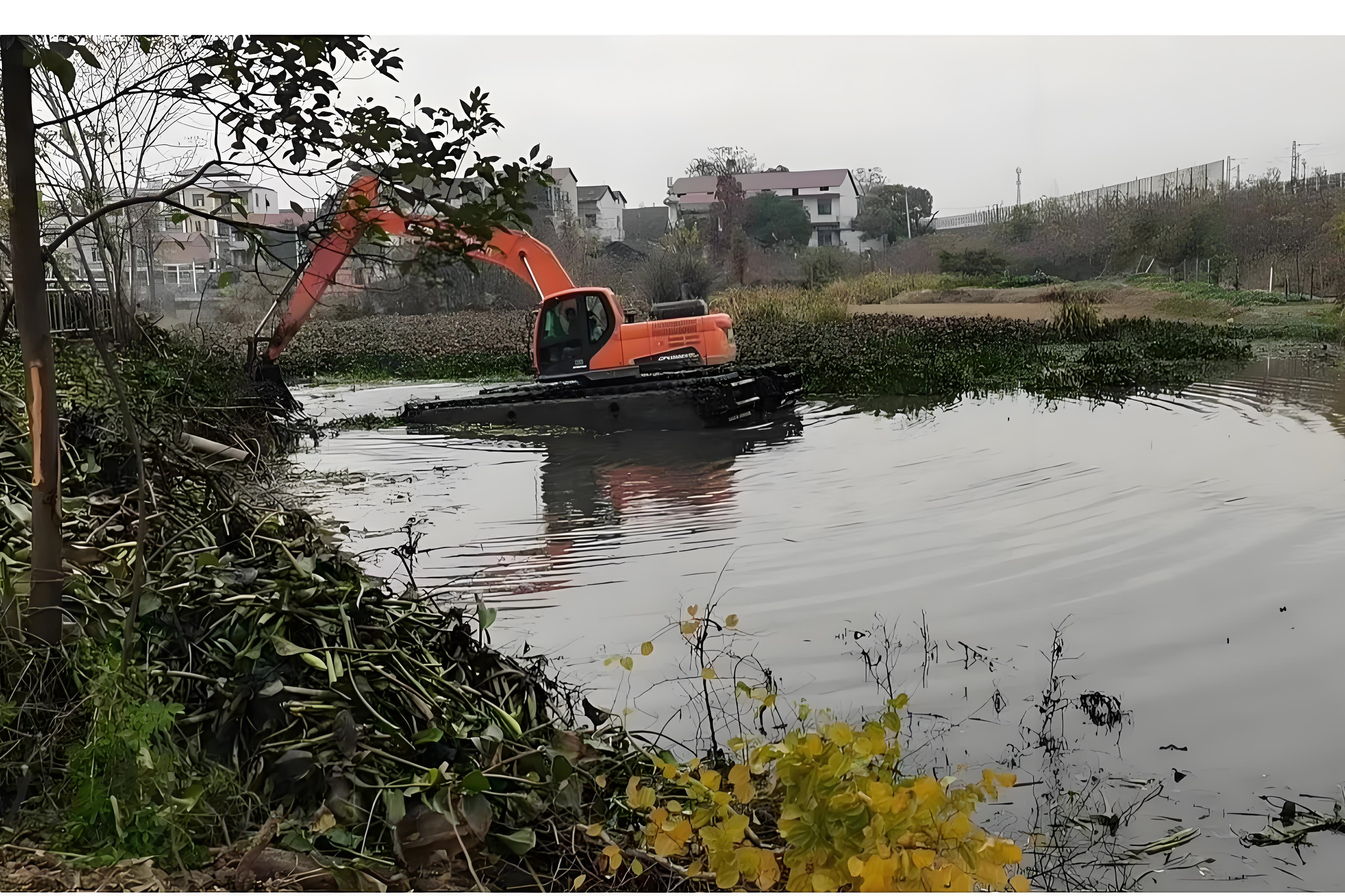 蕪湖水挖清淤團(tuán)隊(duì)泓樺錦嘉 - 挖機(jī)清淤的每立方米多少錢？
