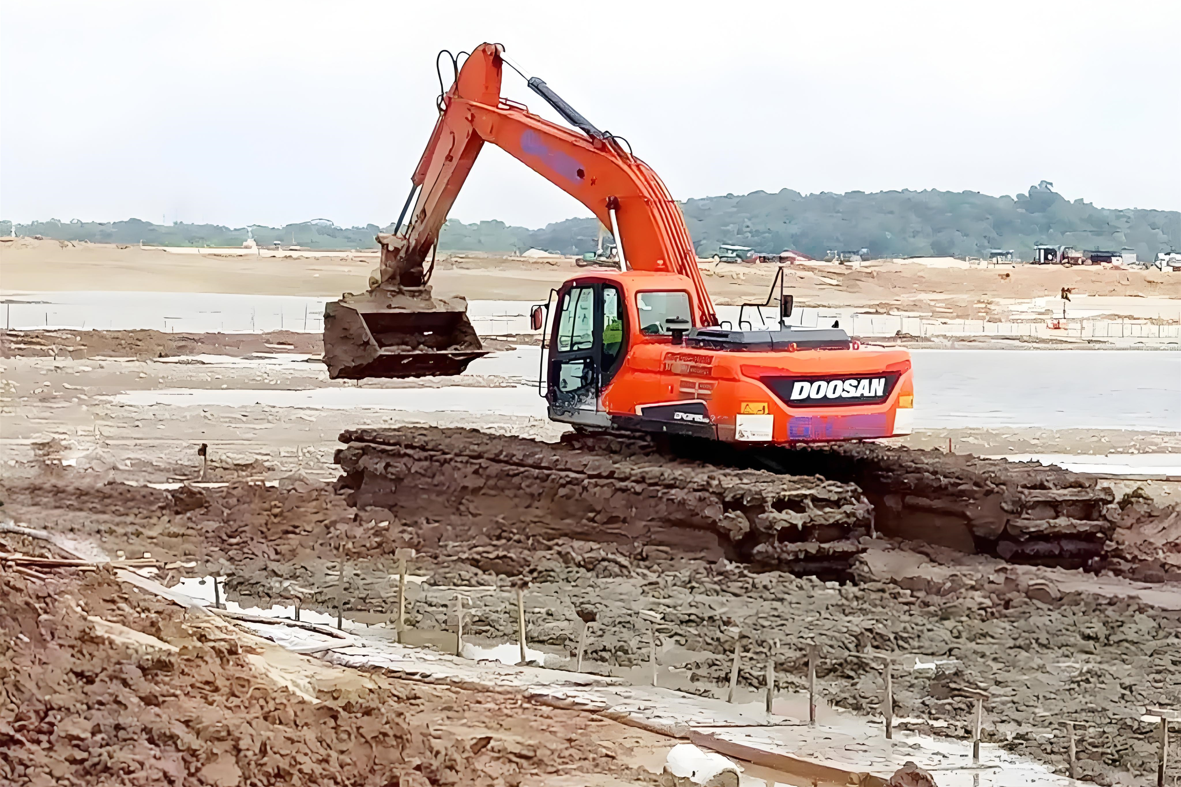 浙江臺(tái)州挖機(jī)清淤施工隊(duì) - 挖機(jī)清淤時(shí)如何判斷淤泥承載力？