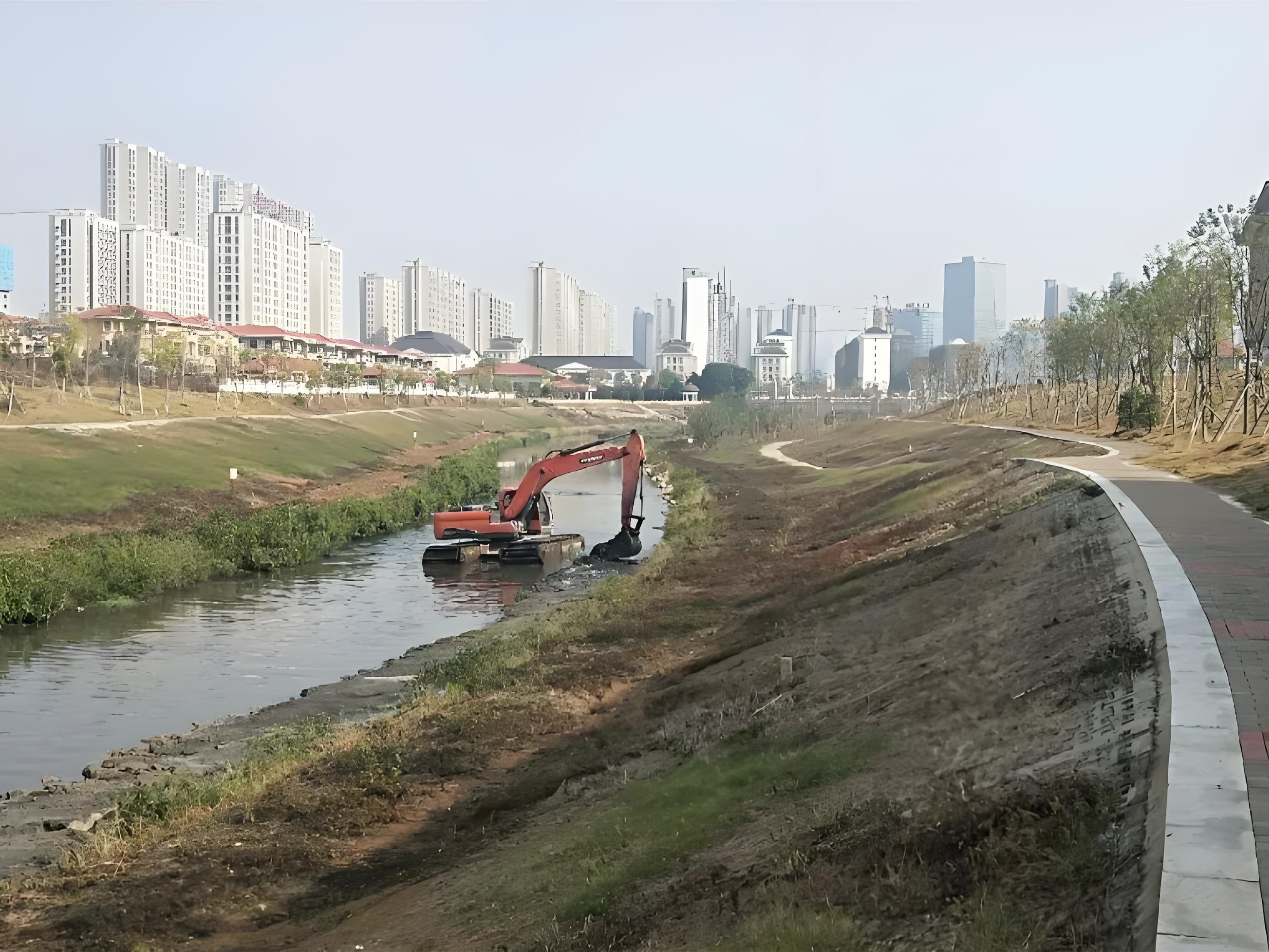 上海青浦區(qū)挖機(jī)清淤施工隊(duì)-沼澤地清淤后如何防止再次淤積？