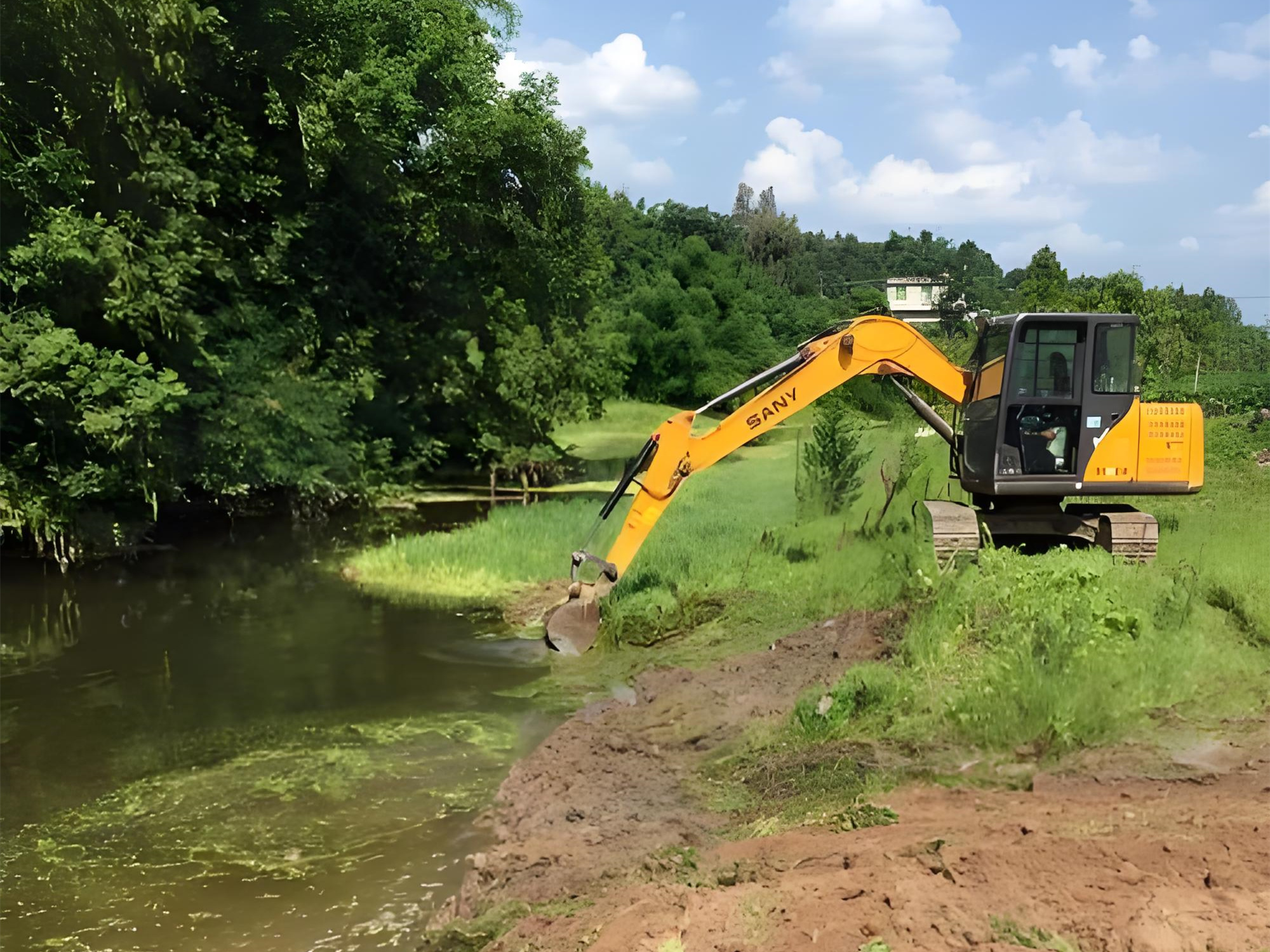 北京朝陽(yáng)區(qū)水上挖機(jī)清淤隊(duì)-水庫(kù)清淤的最佳施工時(shí)段是什么時(shí)候？