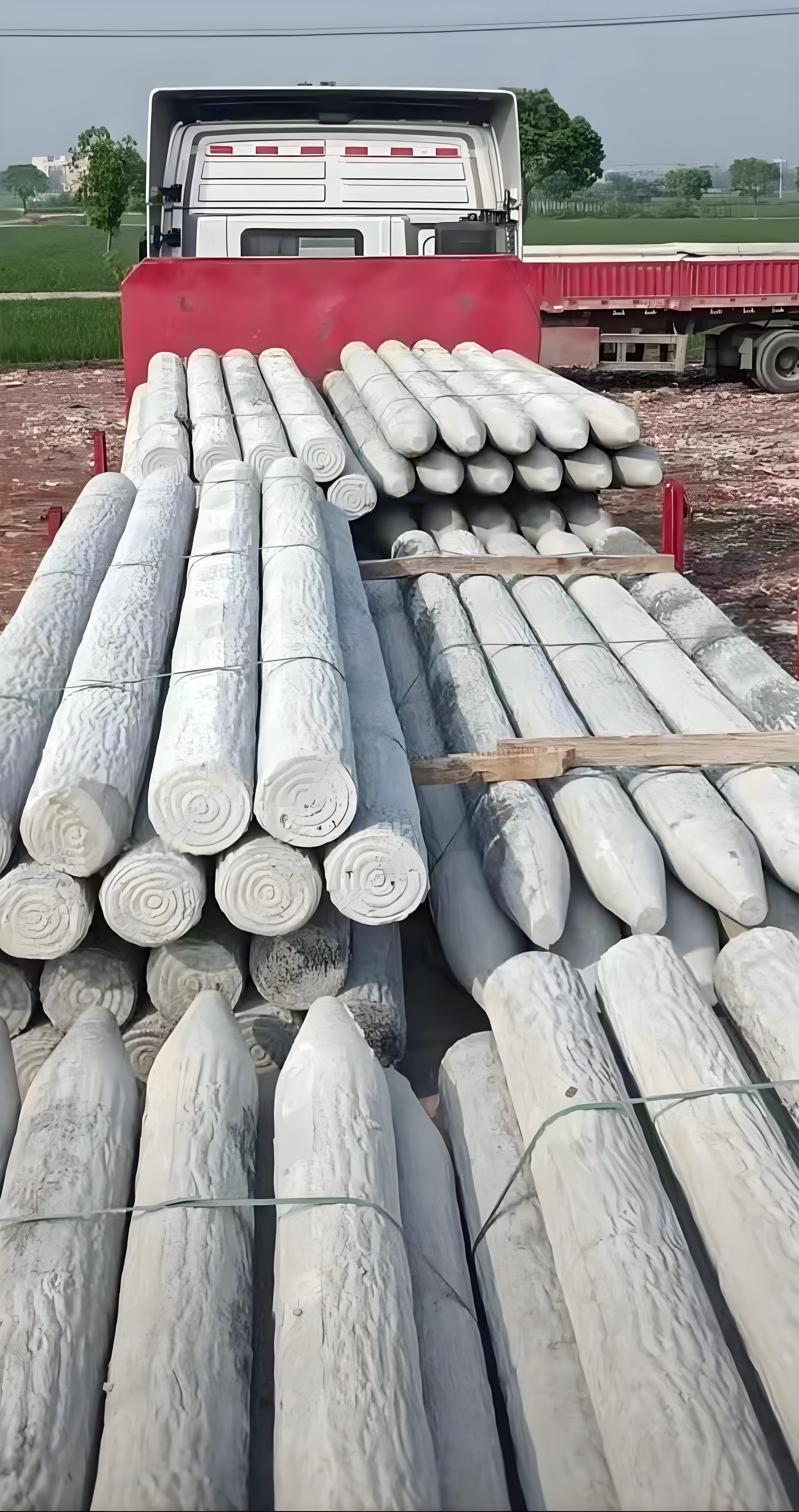 水泥樁廠家泓樺錦嘉-打仿木樁的施工流程是什么？