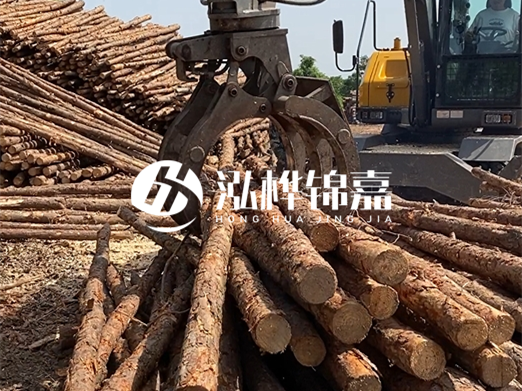 松木樁廠家泓樺錦嘉-打松木樁時(shí)遇到堅(jiān)硬土層怎么解決？